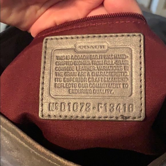 Vintage all leather coach - Picture 6 of 7